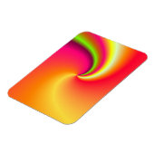 Magnet Flexible Arrière - plan Rainbow Swirl (Côté Gauche)