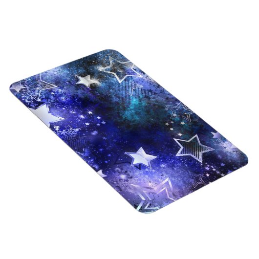 Magnet Flexible Arrière - plan spatial avec étoiles (Côté Droit)