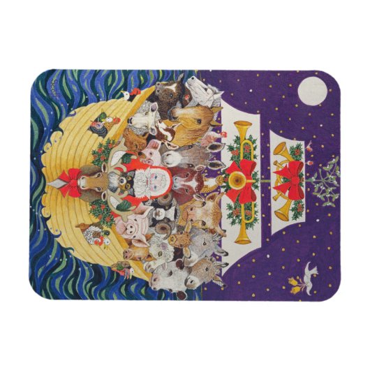 Magnet Flexible Arrivée Noël (Horizontal)