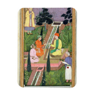 Magnet Flexible Arrosez les jardins, de l'album de Clive (gouache