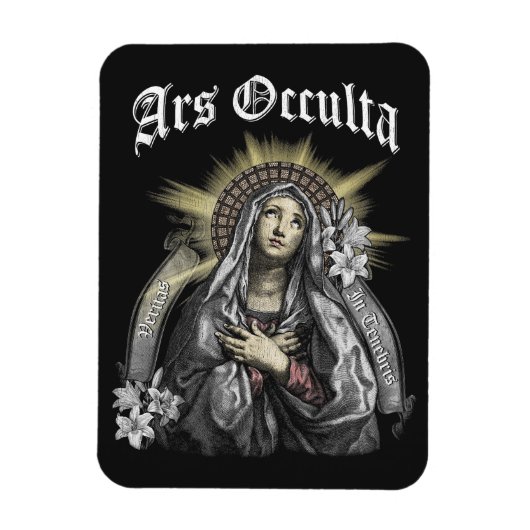 Magnet Flexible Ars Occulta - Design gothique (Vertical)