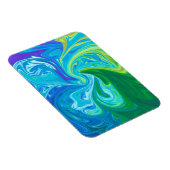 Magnet Flexible Art abstrait coloré (Côté Droit)