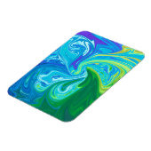 Magnet Flexible Art abstrait coloré (Côté Gauche)