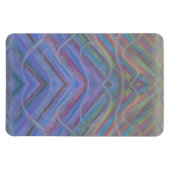 Magnet Flexible Art abstrait coloré unique P40M (Horizontal)