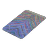 Magnet Flexible Art abstrait coloré unique P40M (Côté Gauche)