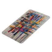 Magnet Flexible Art abstrait géométrique moderne (Côté Gauche)