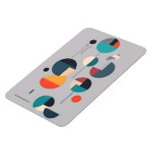 Magnet Flexible Art Abstrait géométrique moderne - Design minimali (Côté Gauche)