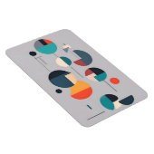 Magnet Flexible Art Abstrait géométrique moderne - Design minimali (Côté Droit)