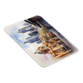 Magnet Flexible art aquarelle de Melbourne (Côté Droit)
