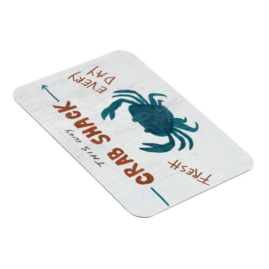 Magnet Flexible Art côtier | Cabane de crabe (Côté Droit)