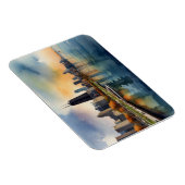 Magnet Flexible Art de Chicago (Côté Droit)