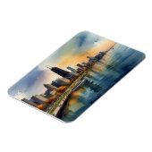 Magnet Flexible Art de Chicago (Côté Gauche)