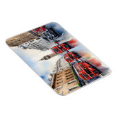 Magnet Flexible Art de l'aquarelle à Londres (Côté Droit)