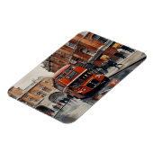 Magnet Flexible Art de l'aquarelle à Londres (Côté Gauche)