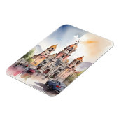 Magnet Flexible Art de l'aquarelle au Mexique (Côté Gauche)