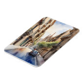 Magnet Flexible Art de l'aquarelle de Barcelone (Côté Gauche)