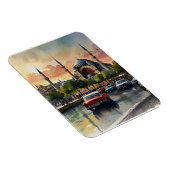 Magnet Flexible Art de l'aquarelle d'Istanbul (Côté Droit)