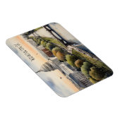 Magnet Flexible Art de l'aquarelle Washington DC (Côté Droit)