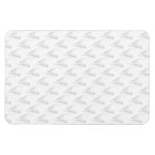 Magnet Flexible Art de ligne, Coquillage, Harpe (Horizontal)