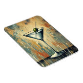 Magnet Flexible Art de Martini en techniques mixtes du milieu du s (Côté Droit)