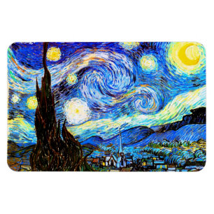 Magnet Flexible Art de nuit Van Gogh Starry