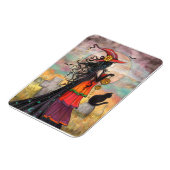 Magnet Flexible Art de sorcière Halloween Witch Way (Côté Gauche)