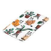 Magnet Flexible Art de trait dessin chats et fleurs (Côté Gauche)