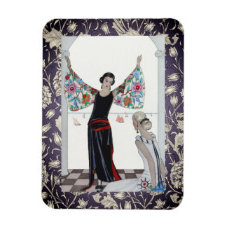 Magnet Flexible Art Déco Violet Accentué