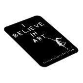 Magnet Flexible Art Fairy : Je Crois En La Valeur Promotionnelle D (Côté Droit)