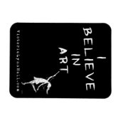 Magnet Flexible Art Fairy : Je Crois En La Valeur Promotionnelle D (Horizontal)