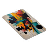 Magnet Flexible Art géométrique Abstrait dynamique (Côté Droit)