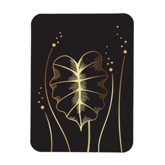 Magnet Flexible Art mur or (Vertical)
