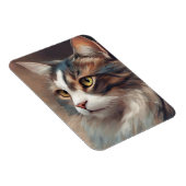 Magnet Flexible Art numérique Chat 718 (Côté Droit)