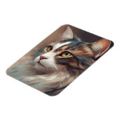 Magnet Flexible Art numérique Chat 718 (Côté Gauche)