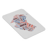 Magnet Flexible Art Word Australie (Côté Droit)