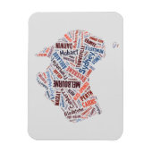 Magnet Flexible Art Word Australie (Vertical)