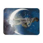Magnet Flexible Artemis Moon Goddess Scattering Night Stars (Horizontal)