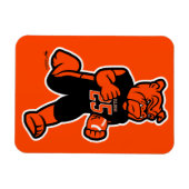 Magnet Flexible Artesia Bulldogs Touchdown (Horizontal)