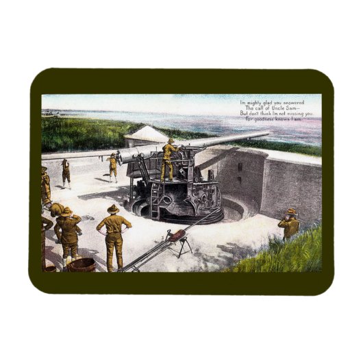 Magnet Flexible Artillerie côtière (Horizontal)