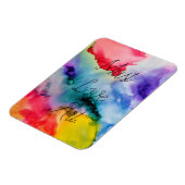 Magnet Flexible Artisan Creative Splashes de l'aquarelle (Côté Gauche)