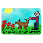 Magnet Flexible Artiste de remplacement (Horizontal)
