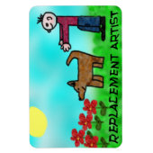 Magnet Flexible Artiste de remplacement (Vertical)