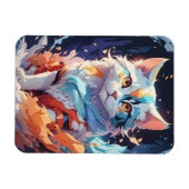 Magnet Flexible Artwork de chats Imaginaires en cristal (Horizontal)