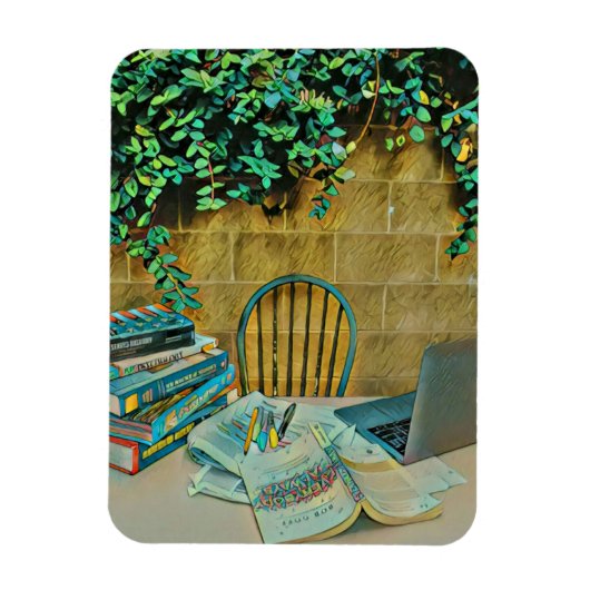 Magnet Flexible artwork vintage (Vertical)