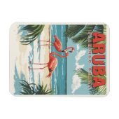 Magnet Flexible Aruba - Paradis tropical Voyage (Horizontal)
