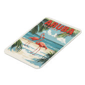 Magnet Flexible Aruba - Paradis tropical Voyage (Côté Gauche)