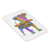 Magnet Flexible As-Tu Nourri Le Chien ? Réfrigérateur (Côté Droit)