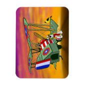 Magnet Flexible as volant (Vertical)