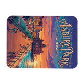 Magnet Flexible Asbury Park New Jersey (Horizontal)