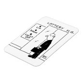 Magnet Flexible Ascenseur ou ascenseur dans une caricature du sièg (Côté Gauche)